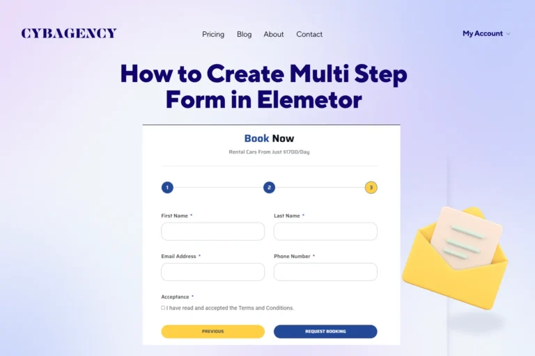 How to Add a Multi-step Form with the Help of Elementor Page Builder.